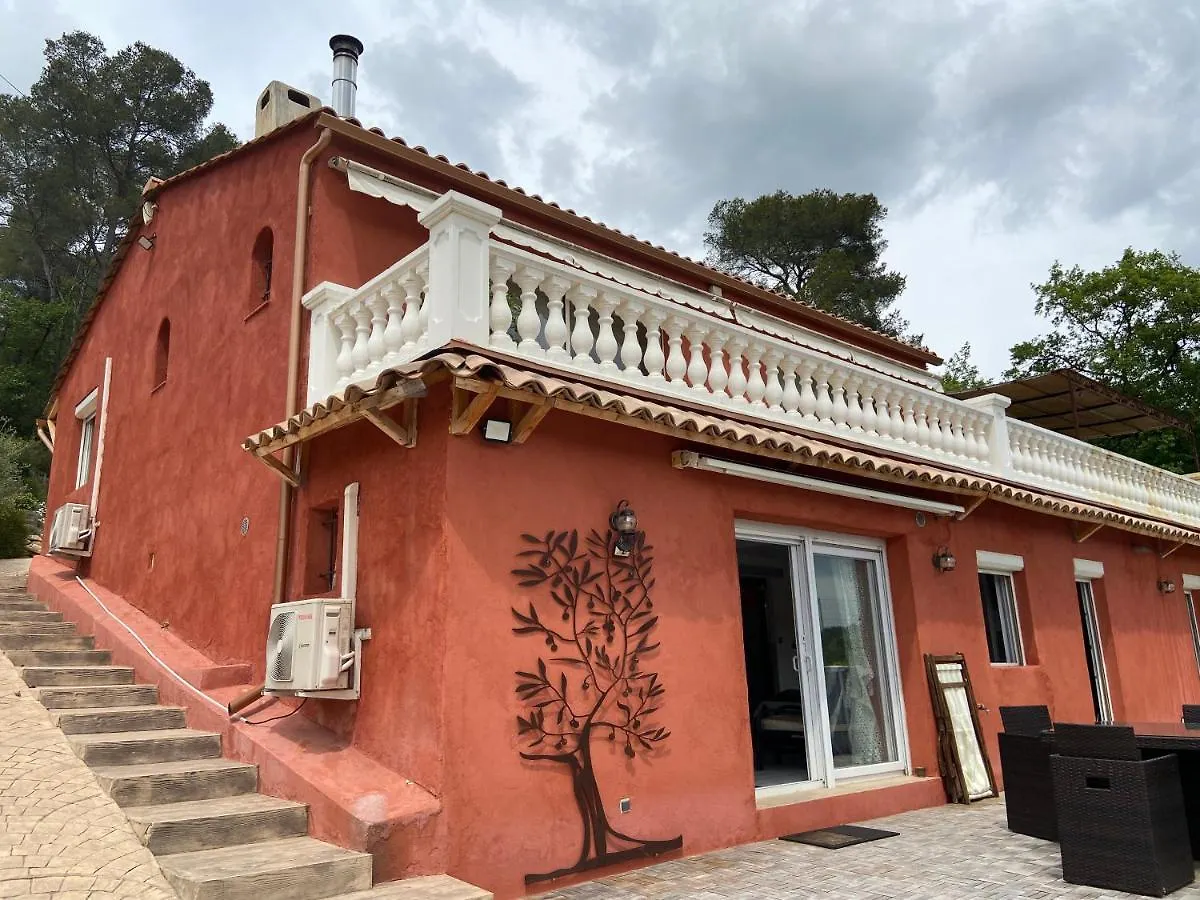 Holiday home Roquefort Les Pins-2 P-Piscine-Terrasse-Prestations